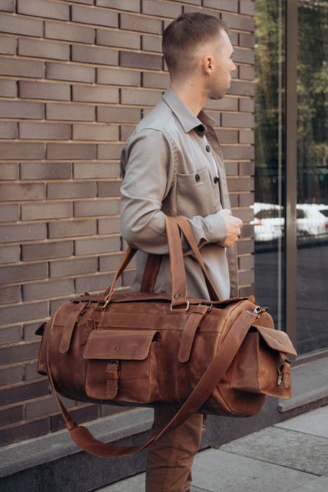 Large travel bag Bison with pockets Large travel bag Bison with pockets