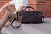 Дорожная сумка Travel из натуральной кожи  Дорожная сумка Travel из натуральной кожи