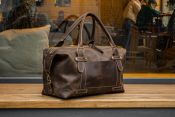 Шкіряна дорожня сумка для ручної поклажі Шкіряна дорожня сумка для ручної поклажі