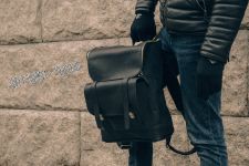 Чоловічий рюкзак із натуральної шкіри Crazy Horse