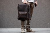 Urban leather backpack Salvador