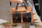 Buffett Men's Laptop and Document Bag Buffett Men's Laptop and Document Bag