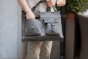 Мужской кожаный портфель ЭвриДей для офиса и документов Мужской кожаный портфель ЭвриДей для офиса и документов